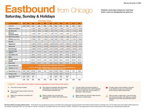 Southshore train schedule - Dec 5, 2023 · The South Shore Line's mobile ticketing solution allows customers to get schedule information, purchase tickets and use their smartphone as an active ticket. Tickets can be purchased from anywhere at any time and activated just prior to boarding the train. It makes traveling on the South Shore easy and convenient. 